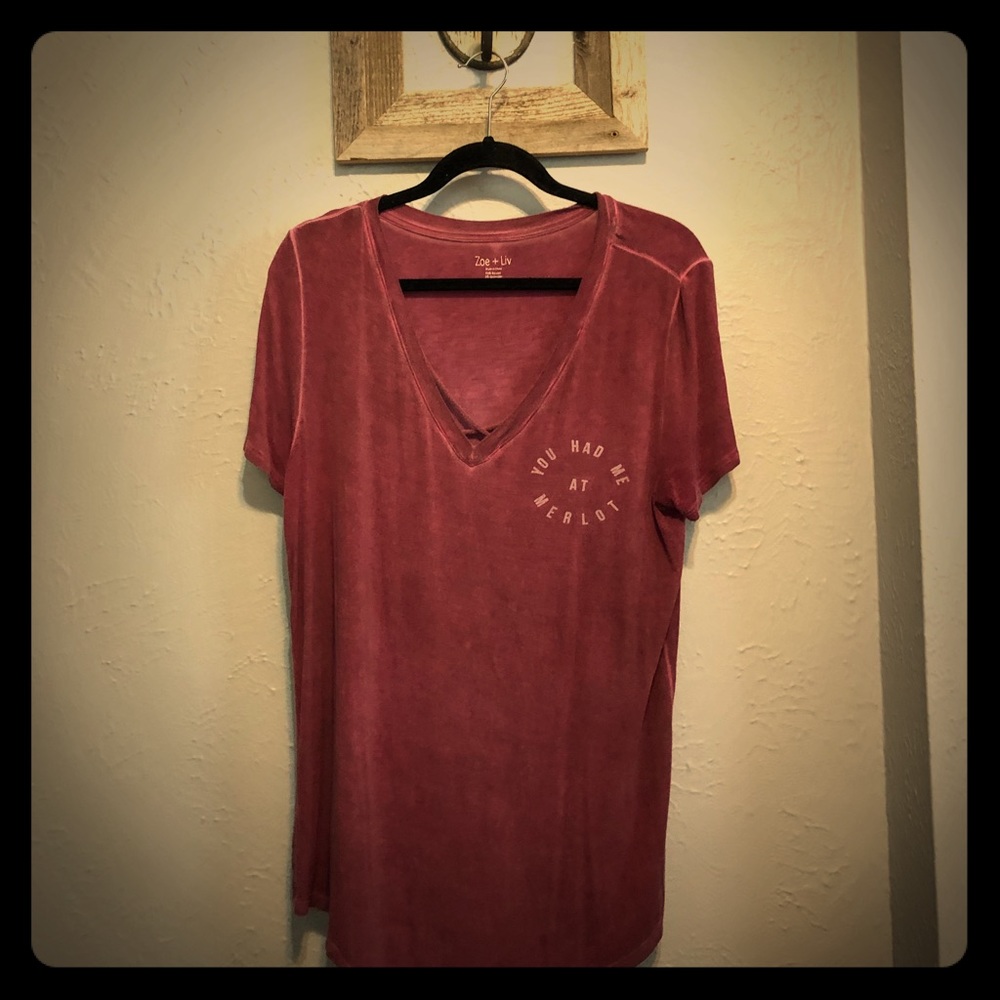 You Had Me at Merlot Top